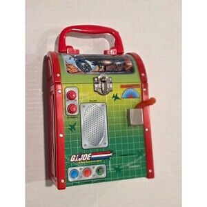 2003 Hasbro G.I. Joe ARAH Collectible Field Radio Mini Lunch Box Tin